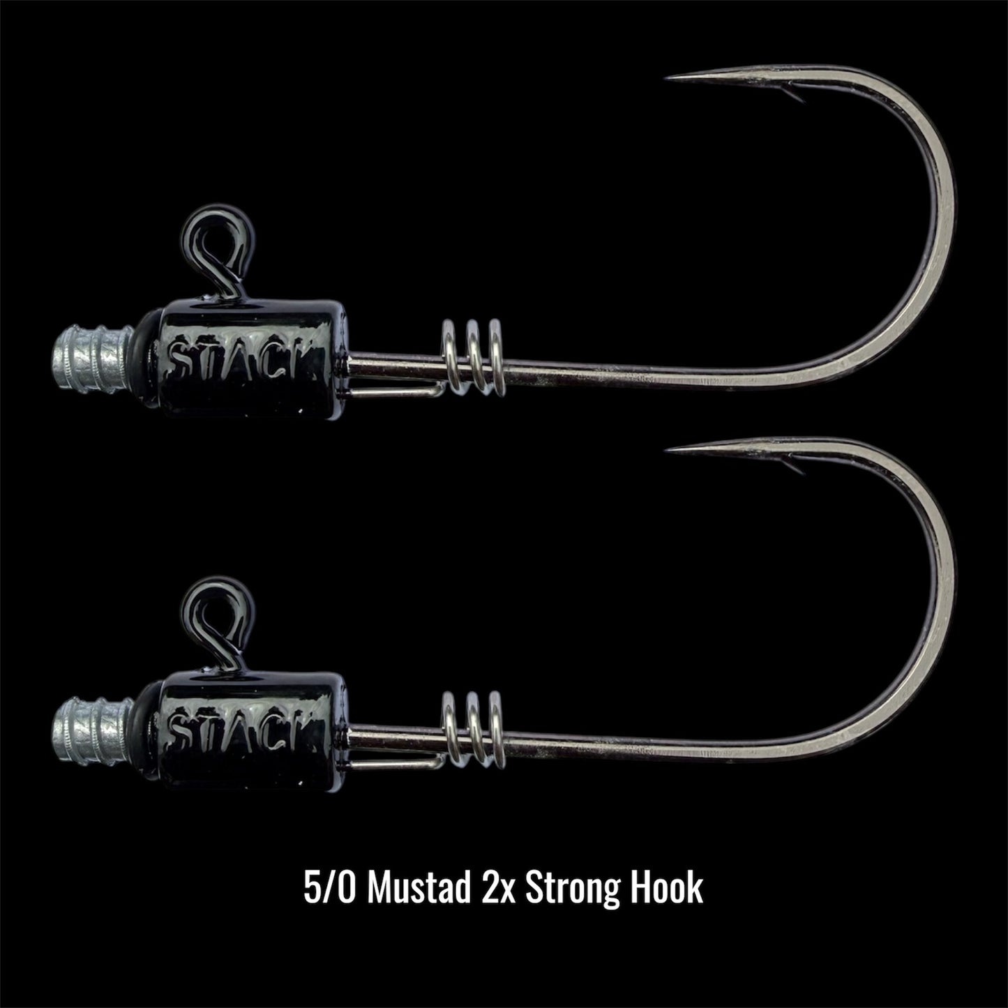 Replacement Hooks- 5/0 Screwy Head Jigs